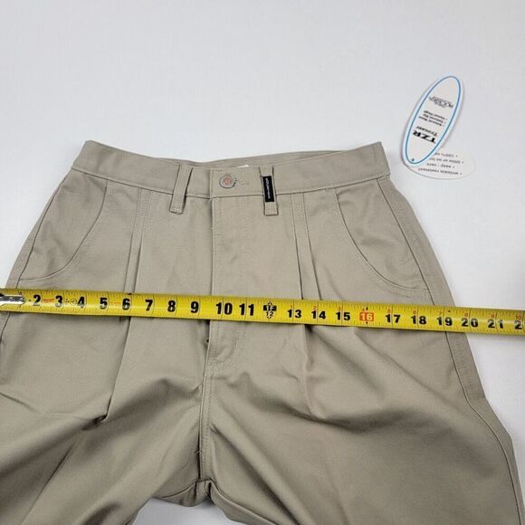 Vtg Rockies Jeans Western Mom Pants High Waisted Tan Slacks Bareback 11/12 TZR - Picture 11 of 14